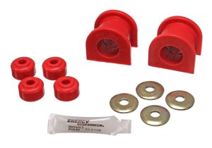 Toyota Pickup Sway Bar Bushing Set - Front - Energy Suspension - 26mm - Red - `95-`04